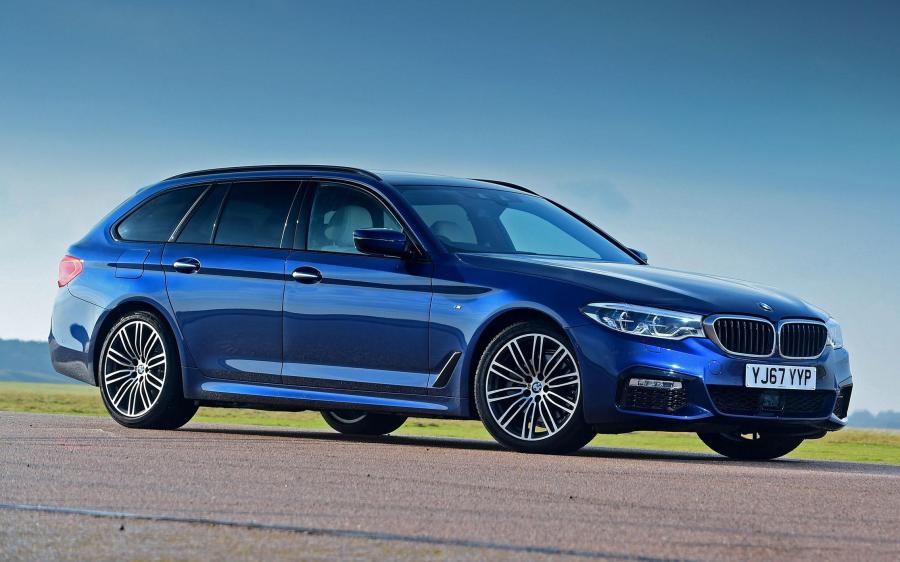 BMW 520d xDrive Touring M Sport (G31) (UK) '2017
